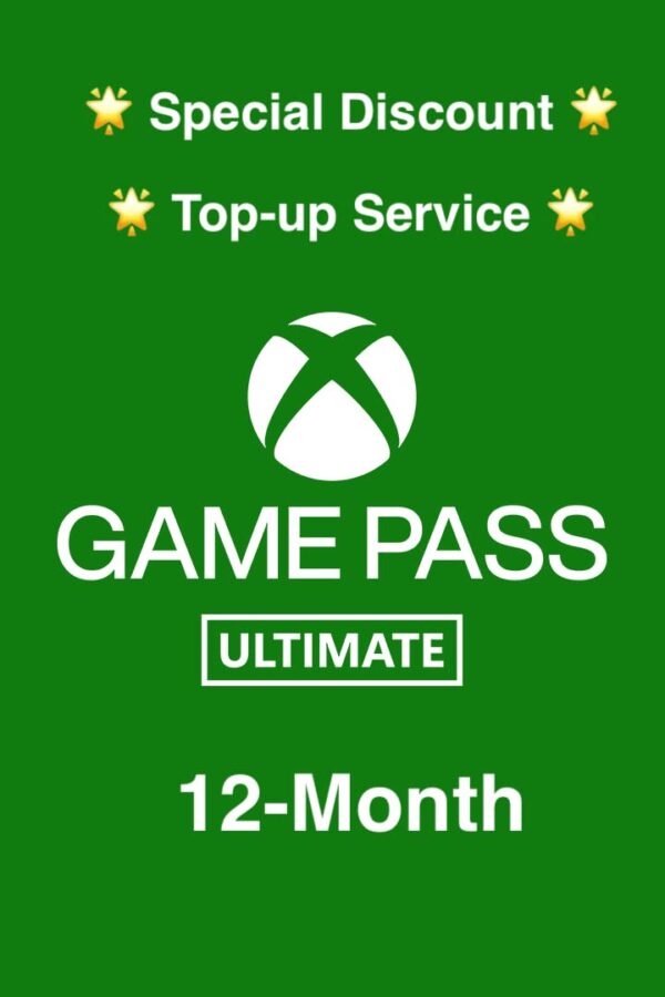 XBOX GAME PASS PC (12 MONTHS) 400+ games